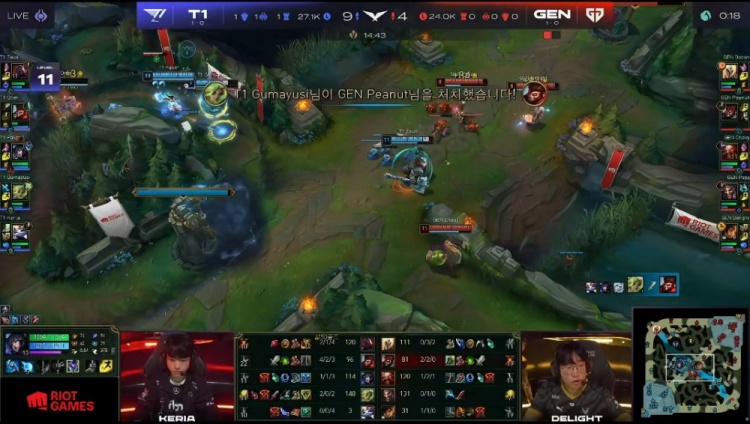 《英雄联盟》2023 LPL夏季赛赛报：Doran惨遭疯狂军训！Gumayusi超神泽丽炸裂输出助队扳平比分