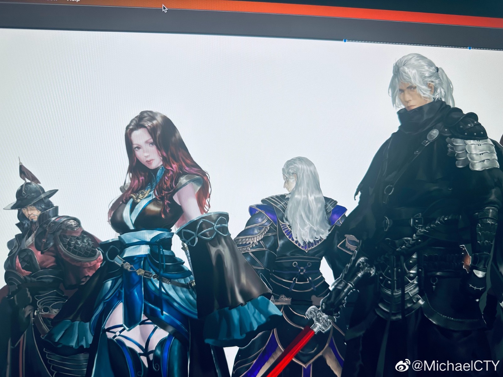 国产动作新作《影之刃零》游戏概念图 画面震撼