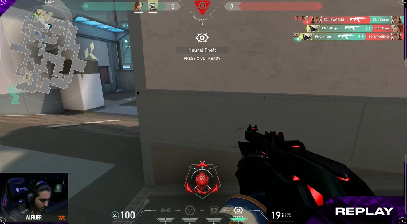 《无畏契约》2023 东京大师赛赛报：Derke只C关键局？FNC二十四局战满击败EG拿下赛点