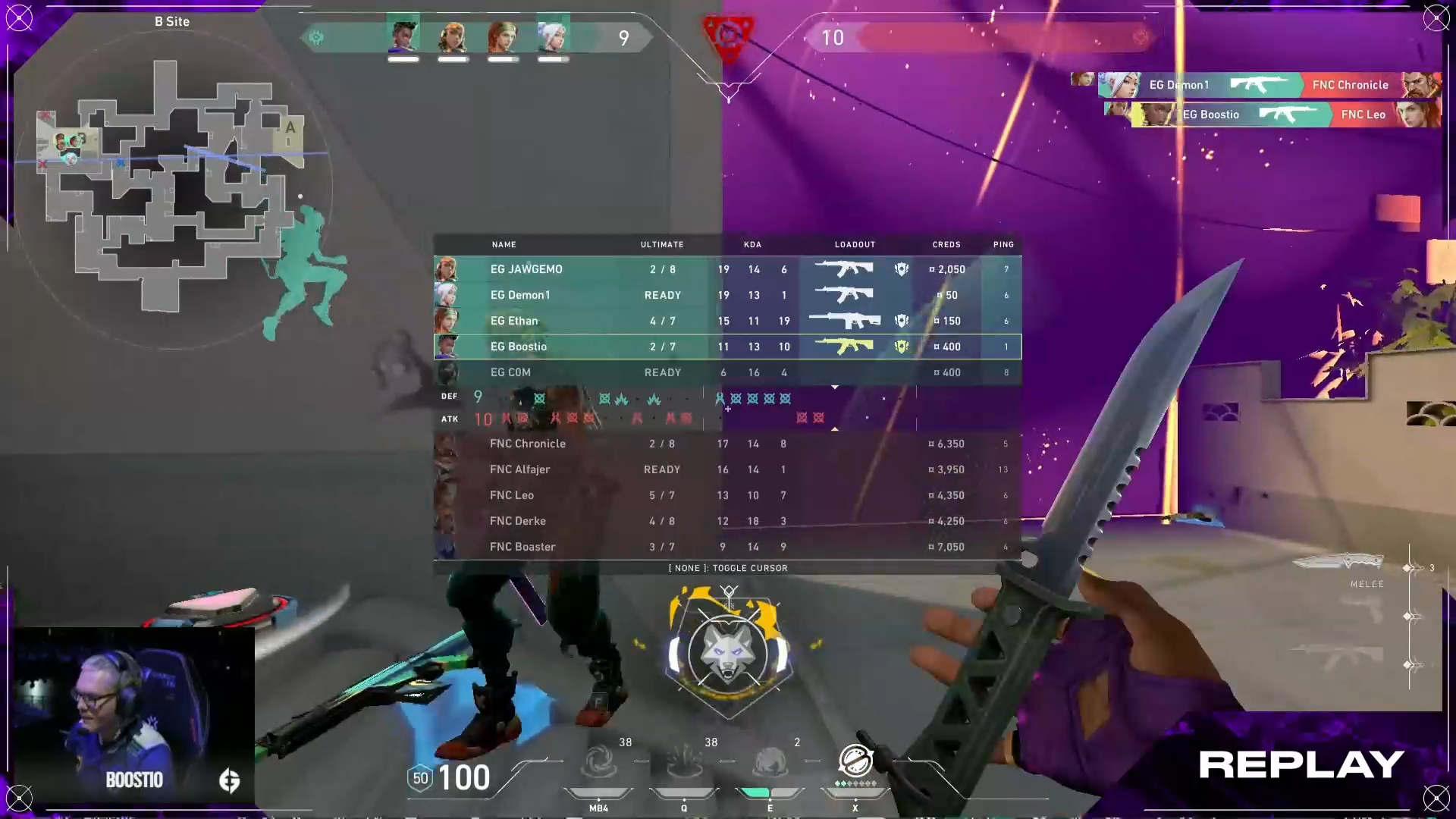 《无畏契约》2023 东京大师赛赛报：Derke只C关键局？FNC二十四局战满击败EG拿下赛点