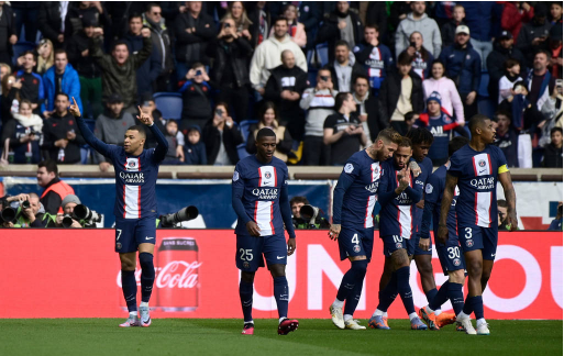 法甲：巴黎4-3险胜里尔